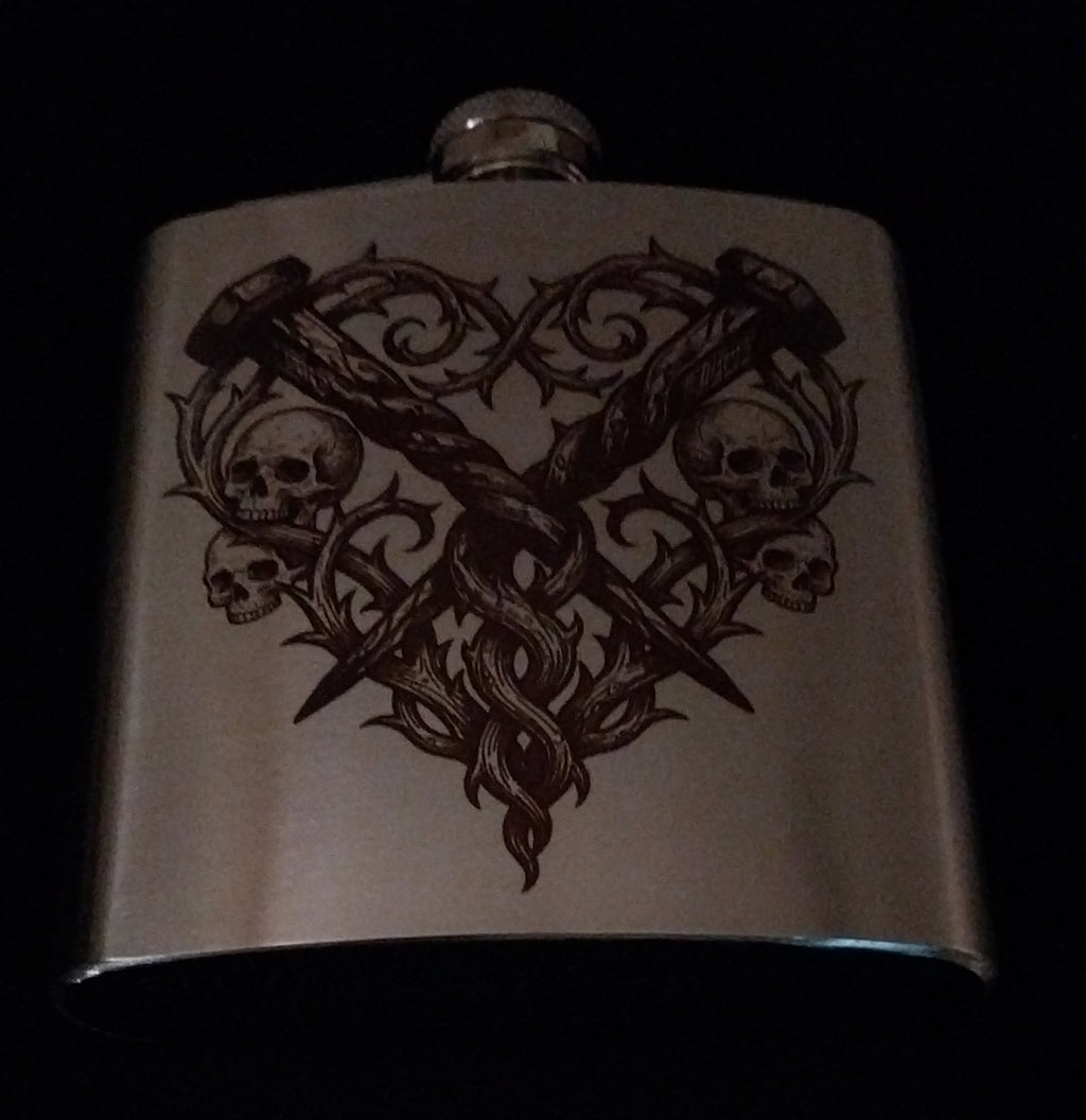 Thorny Love Flask