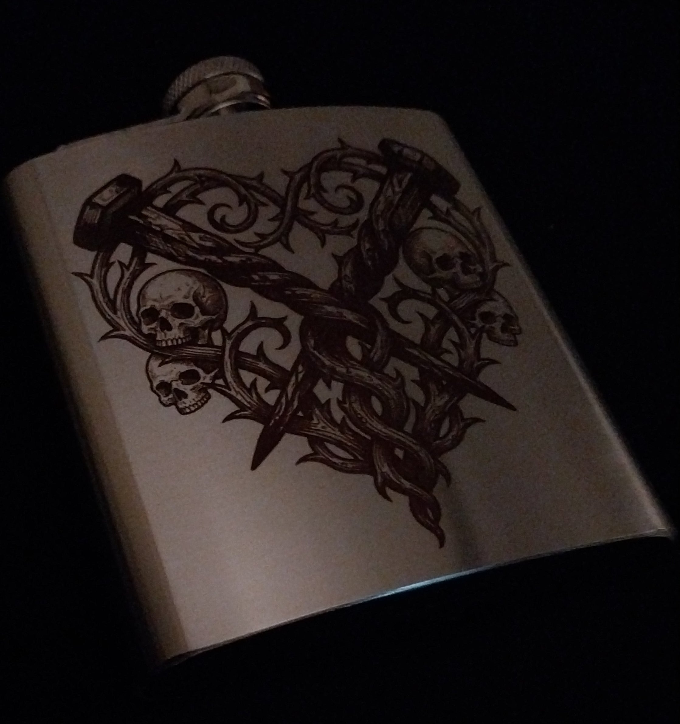 Thorny Love Flask