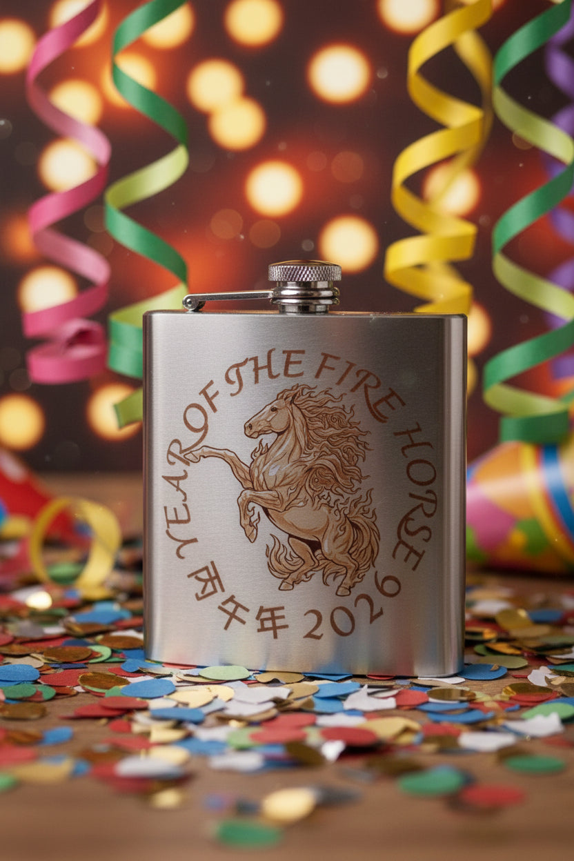 *LIMITED EDITION* Year Of The Fire Horse 2026 Flask