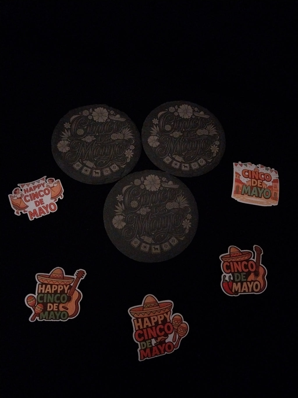 Cinco De Mayo Drink Coasters