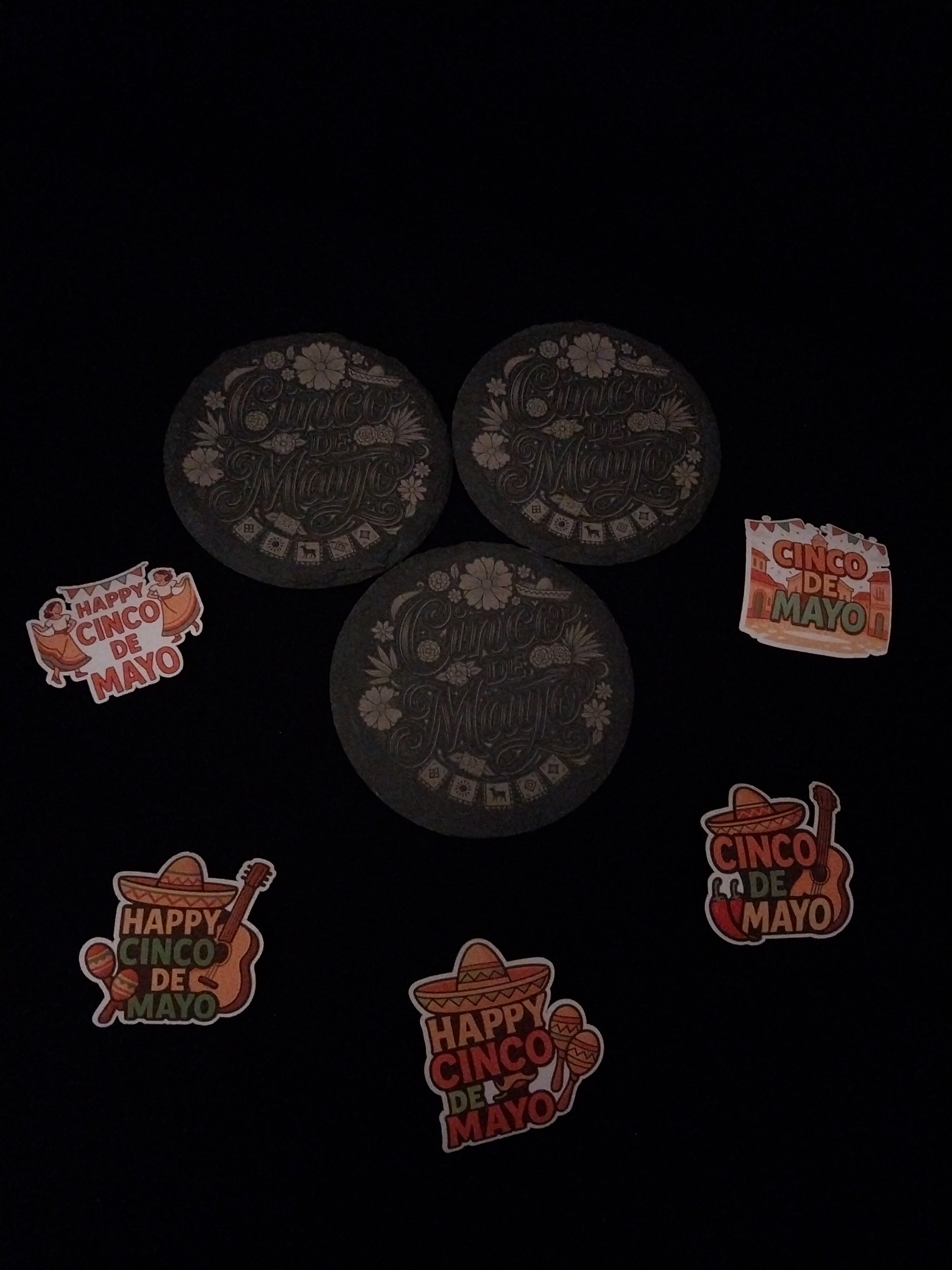 Cinco De Mayo Drink Coasters