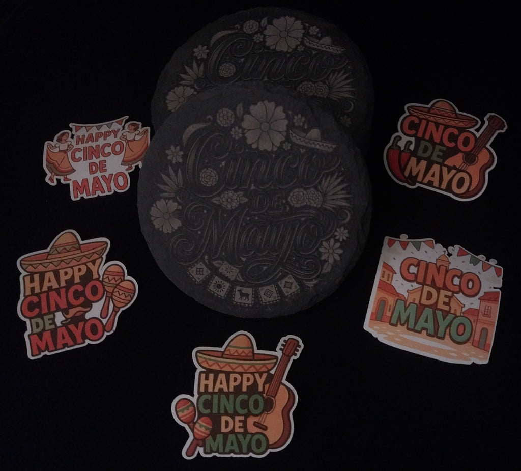Cinco De Mayo Drink Coasters